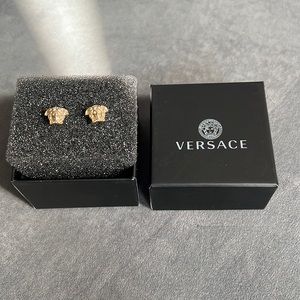 Versace Medusa stud earrings